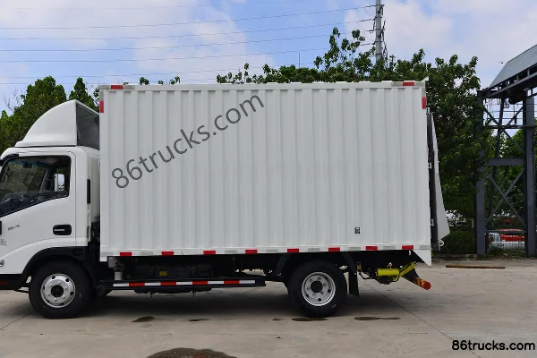 Ouling Jiyun Supreme Edition 150hp 4X2(6 wheels) 4.15m Single Row Van Light Truck (China VI) Body (2) | 86Trucks