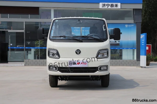 Foton Xiangling M2 Pro Luxury 1.6L 122hp 4X2(6 wheels) Gasoline 2.7m Double-Row Flatbed Mini Truck Exterior (2) | 86Trucks