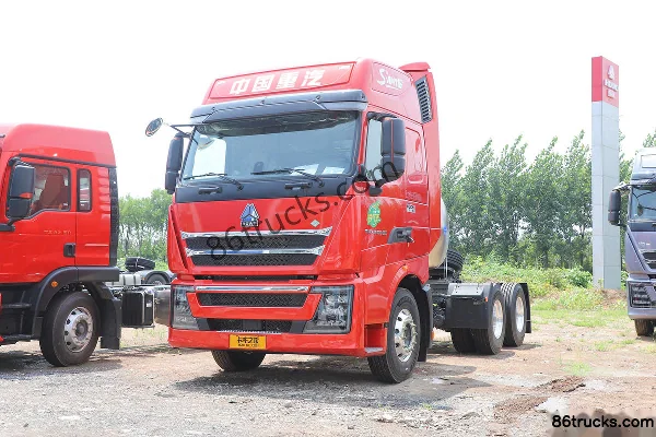 Sinotruk HOWO TH7 Heavy Truck 530hp 6X4(10 wheels) AMT Automatic LNG Tractor Truck (China VI) Exterior (3) | 86Trucks
