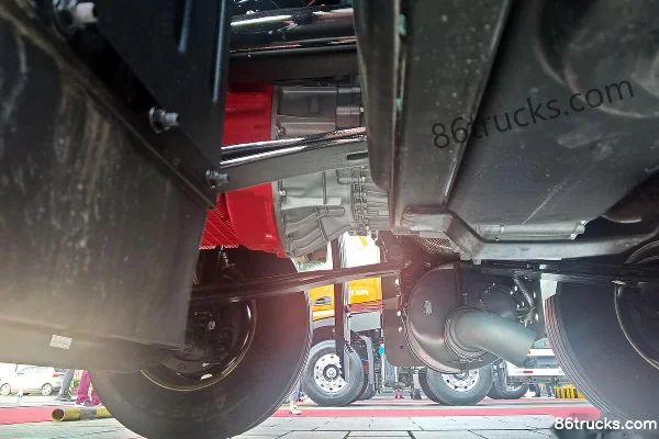 JAC Gallop Xingyao X7 570hp 8X4(12 wheels) 9.4m AMT Automatic Gearbox Stake-side Cargo Truck (China VI) Chassis (2) | 86Trucks