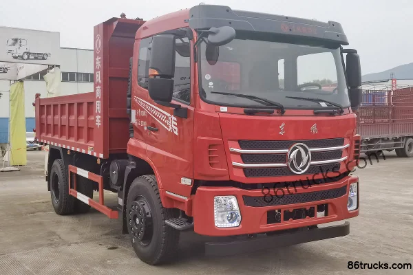 Dongfeng DongfengD17 180 ch 4X2(6 roues) 4 m camion benne Extérieur (2) | 86Trucks