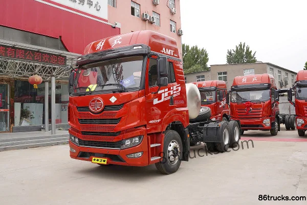 FAW Jiefang Qingdao JH5 camion lourd 460 ch 6X4(10 roues) LNG tracteur routier automatique Extérieur (3) | 86Trucks
