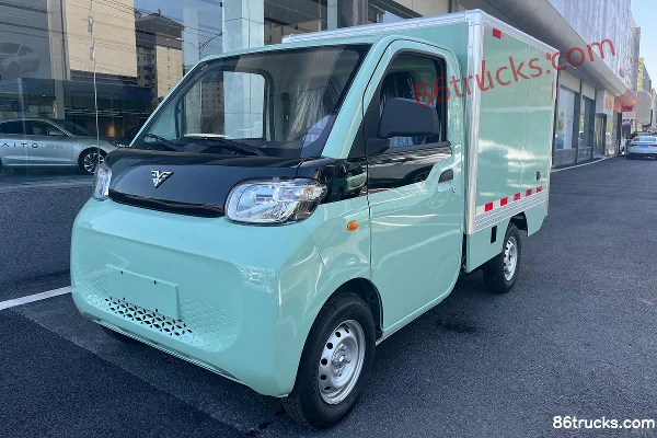 Leichi Ren T10 1,5T 1,76 m camion fourgon électrique cabine simple micro 12,3 kWh 4X2(6 roues) Extérieur (3) | 86Trucks