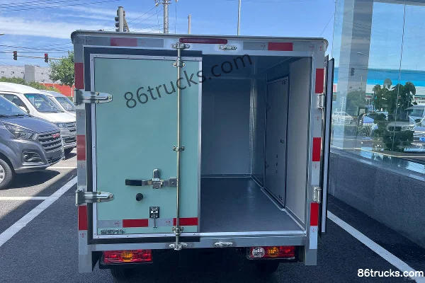 Leichi Ren T10 1,5T 1,76 m camion fourgon électrique cabine simple micro 12,3 kWh 4X2(6 roues) Carrosserie (3) | 86Trucks