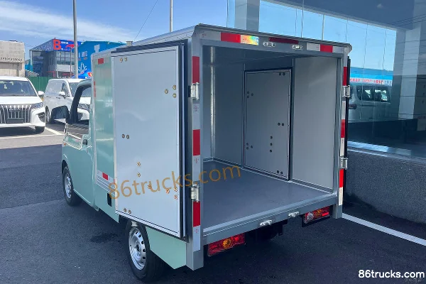 Leichi Ren T10 1,5T 1,76 m camion fourgon électrique cabine simple micro 12,3 kWh 4X2(6 roues) Carrosserie (2) | 86Trucks
