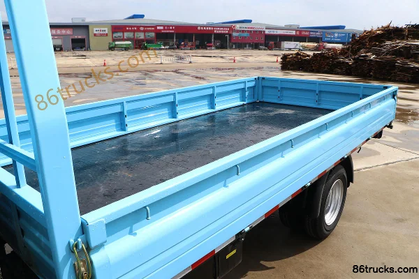 Dongfeng Fuxiaorui M5Q 1.6L 120ch 4X2(6 roues) essence camion plateau simple cabine 3.8m (China VI) Carrosserie (2) | 86Trucks