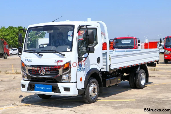 Dongfeng Kaipute K5 150hp 4X2(6 wheels) 4.02m single-row flatbed light truck Exterior (3) | 86Trucks