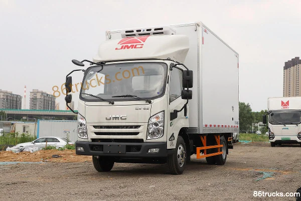 JMC Kaiyun Lanjing 146 ch 4X2(6 roues) 4,02 m camion frigorifique Extérieur (3) | 86Trucks