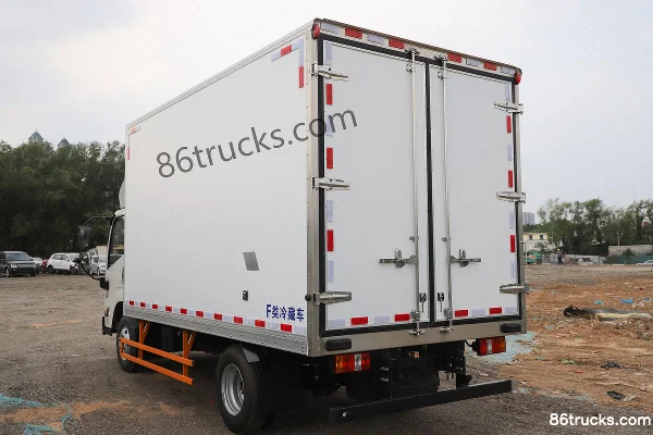 JMC Kaiyun Lanjing 146 ch 4X2(6 roues) 4,02 m camion frigorifique Carrosserie (2) | 86Trucks
