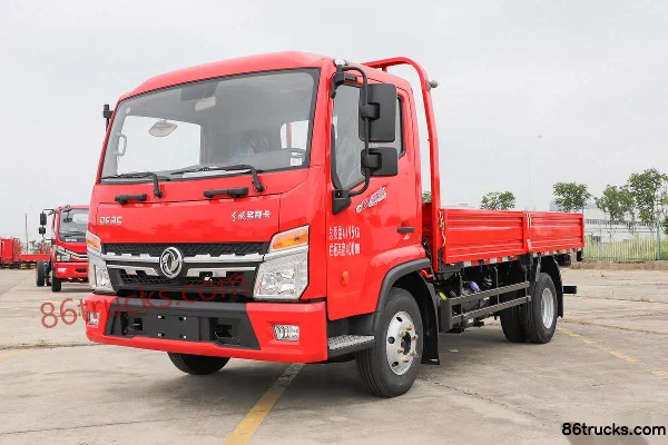 Dongfeng Duolika D6-L Édition Super 155 ch 4X2(6 roues) camion léger à ridelles cabine simple 4,17 m Extérieur (3) | 86Trucks