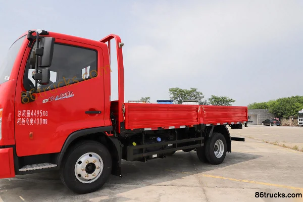 Dongfeng Duolika D6-L Édition Super 155 ch 4X2(6 roues) camion léger à ridelles cabine simple 4,17 m Carrosserie (1) | 86Trucks