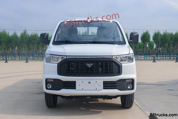 Leichi Small Truck 4.2T 3.5m single-row pure electric flatbed small truck 55.7kWh 4X2(6 wheels) Exterior (2) | 86Trucks