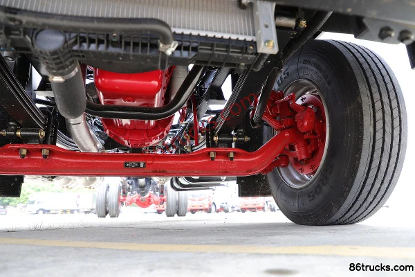Dongfeng Duolika D12 Value Edition 260hp 4X2(6 wheels) 9.85m Wing Van Cargo Truck Chassis (3) | 86Trucks
