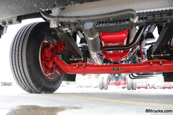 Dongfeng Duolika D12 Value Edition 260hp 4X2(6 wheels) 9.85m Wing Van Cargo Truck Chassis (2) | 86Trucks