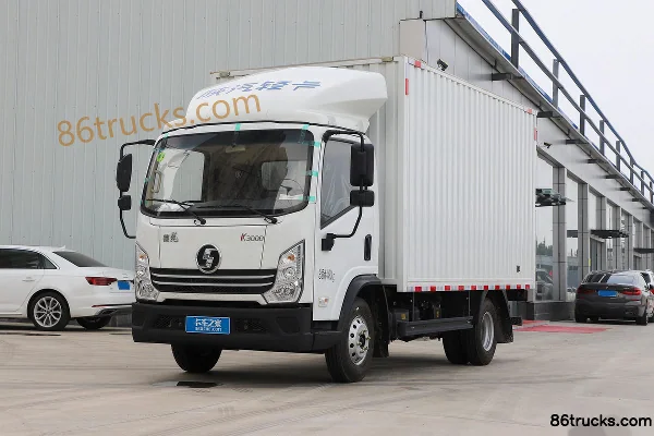 SHACMAN Light Truck Delong K3000 150hp 4X2(6 wheels) 4.17m Container Detachable Light Truck (Xinchangji Brand) Exterior (3) | 86Trucks