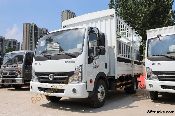 Dongfeng Captain K6-S Zhiyue Edition 120 hp 4X2(6 wheels) 4.23m single-row cage light truck Exterior (3) | 86Trucks