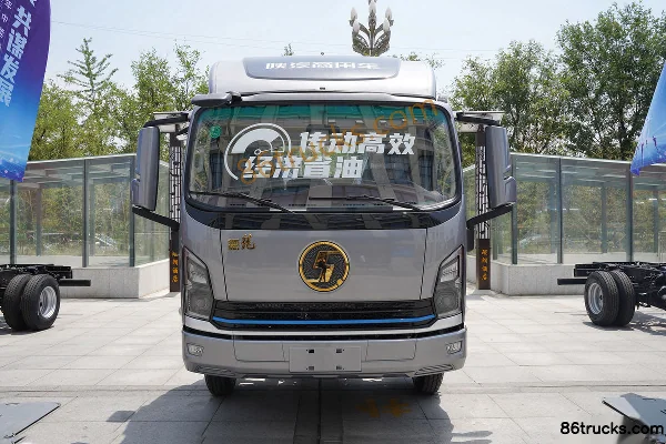 SHACMAN Commercial Vehicle Delong G2 Standard Load Edition 160hp 4X2(6 wheels) 3.82m AMT Automatic Row Half Van Light Truck Exterior (2) | 8