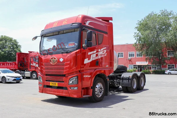 FAW Jiefang Qingdao JH6 Heavy Truck Pilot Edition Four-Season Version 530hp 6X4(10 wheels) LNG tractor truck Exterior (2) | 86Trucks