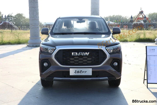 BAW Kalu Li Energy Edition 2.0T Gasoline 144hp Manual 2WD Long Wheelbase Double Cab Pickup Truck (Payload 795KG) (2) | 86Trucks