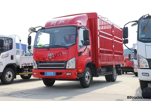 FAW Jiefang Hu VN 120hp 4X2(6 wheels) 4.16m single-row stake truck (China VI) Exterior (3) | 86Trucks