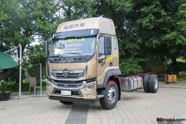 Foton Aoling Big Hornet MINI Edition 170hp 4X2(6 wheels) 5.15m Single-row Flatbed Cargo Truck Exterior (2) | 86Trucks