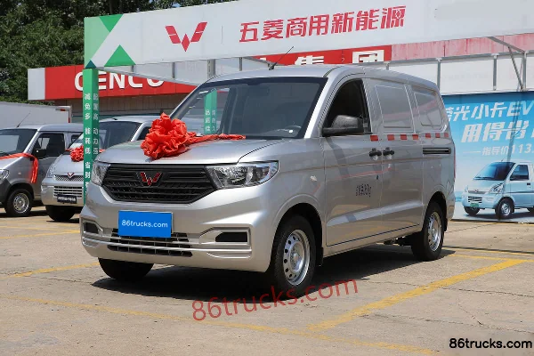Wuling Hongguang V 2022 Jinqu Edition 99 hp 1.5L Gasoline 2-Seat Panel Van (China VI) Exterior (3) | 86Trucks