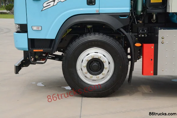 SANY 18T 4X2(6 roues) 4 m camion benne électrique 141 kWh Châssis (3) | 86Trucks