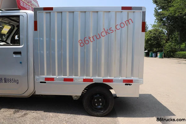 Wuling E10 0.885T 1.625m Single Row Pure Electric Van Micro Truck 4X2(6 wheels) Body (1) | 86Trucks