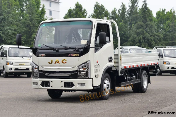 JAC Yunduoduo N1 95 ch 4X2(6 roues) camion léger à ridelles simple cabine 3,7 m Extérieur (3) | 86Trucks