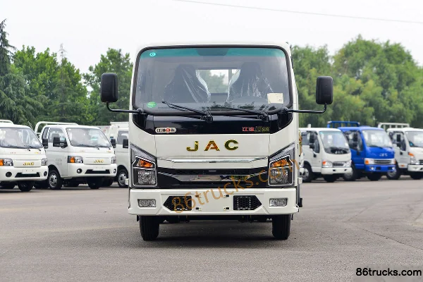 JAC Yunduoduo N1 95 ch 4X2(6 roues) camion léger à ridelles simple cabine 3,7 m Extérieur (2) | 86Trucks
