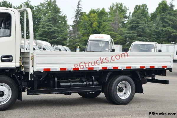 JAC Yunduoduo N1 95 ch 4X2(6 roues) camion léger à ridelles simple cabine 3,7 m Carrosserie (1) | 86Trucks
