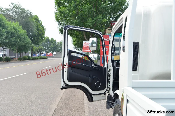 JAC Yunduoduo N6 140 ch 4X2(6 roues) camion léger à ridelles, cabine avec couchette, 3,85 m (6 vitesses) (1) | 86Trucks