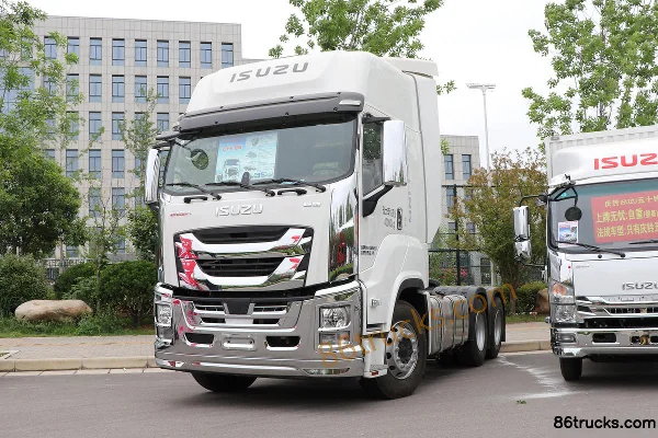 Qingling Isuzu Giga 460 ch 6X4(10 roues) tracteur routier pour matières dangereuses (China VI) Extérieur (3) | 86Trucks