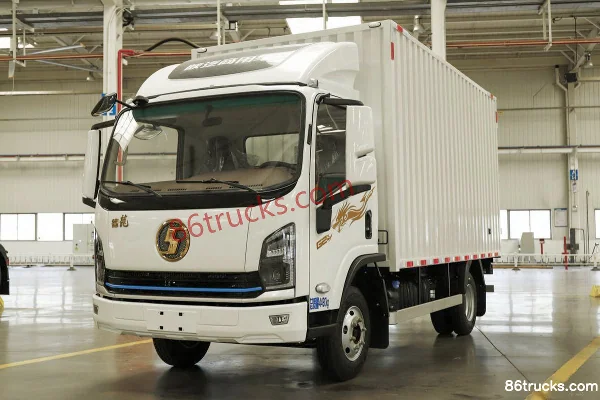 SHACMAN Commercial Vehicle Delong G2 Standard Load Version 170hp 4X2(6 wheels) 4.2m Single Row Van Light Truck Exterior (3) | 86Trucks