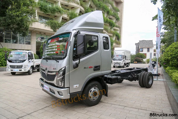 Foton Ollin New Jiyun PRO version Sud-Ouest 170 ch 4X2(6 roues) 4,14 m fourgon à cabine simple Extérieur (3) | 86Trucks