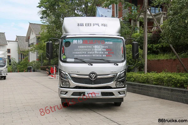 Foton Ollin New Jiyun PRO version Sud-Ouest 170 ch 4X2(6 roues) 4,14 m fourgon à cabine simple Extérieur (2) | 86Trucks