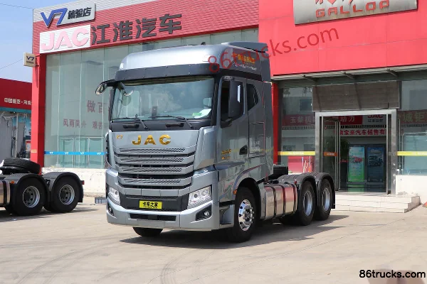 JAC Gallop K7 poids lourd 660 ch 6X4(10 roues) tracteur routier AMT automatique (avec ralentisseur hydraulique) Extérieur (3) | 86Trucks