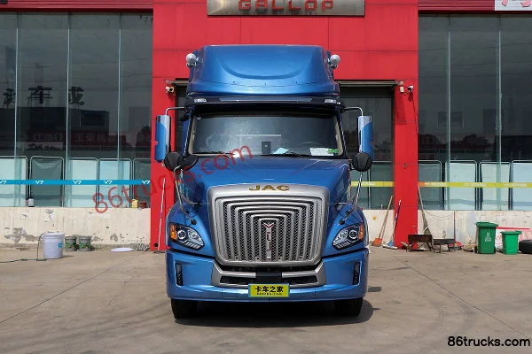 JAC Gallop V5 Heavy Truck 560 hp 6X4(10 wheels) AMT Automatic Long-nose Tractor Truck (China VI) Exterior (2) | 86Trucks