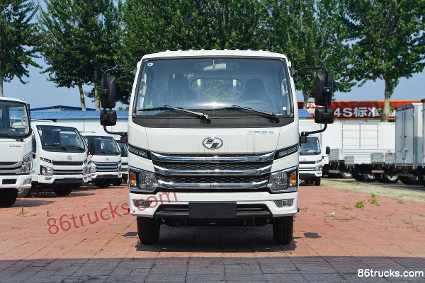 Yuejin Fuxing S100 1.5L 113 hp 4X2(6 wheels) Gasoline 3.62m Semi-row Flatbed Light Truck (China VI) Exterior (2) | 86Trucks