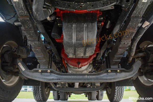SANY 31T 8X4(12 wheels) 6.8m plug-in hybrid dump truck Chassis (1) | 86Trucks