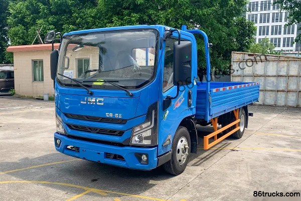 JMC Kaiyun+ Medium Body 129 ch 4X2(6 roues) 4,2 m porteur plateau simple cabine (China VI) Extérieur (2) | 86Trucks