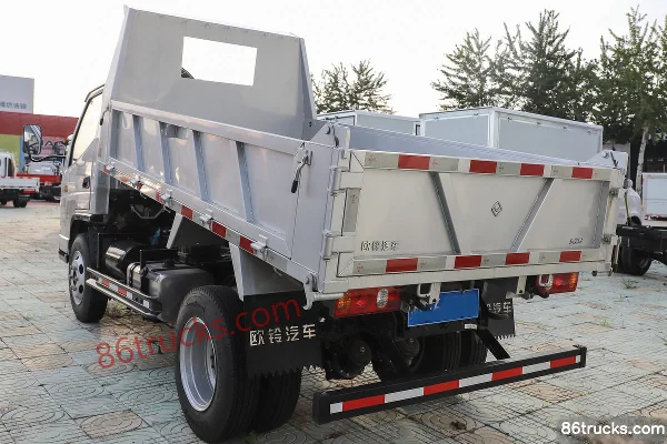 Ouling Small BMW City Edition 95hp 4X2(6 wheels) 2.95m Single Row Dump Truck Body (3) | 86Trucks