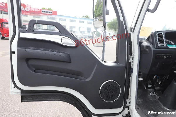 JAC Kangling H3 115hp 4X2(6 wheels) 4.18m single-row flatbed light truck (China VI) Cab (2) | 86Trucks