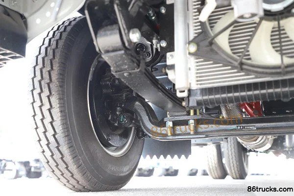 JAC Kangling H3 115hp 4X2(6 wheels) 4.18m single-row flatbed light truck (China VI) Chassis (2) | 86Trucks