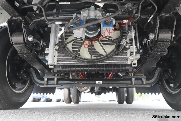JAC Kangling H3 115hp 4X2(6 wheels) 4.18m single-row flatbed light truck (China VI) Chassis (1) | 86Trucks