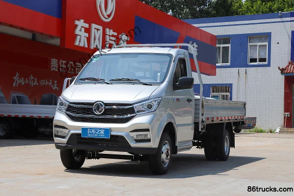 Dongfeng Xiaobawang W18 1.6L 122hp 4X2(6 wheels) 3.7m single-row flatbed micro truck Exterior (3) | 86Trucks