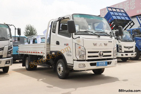 Feidi V3 2.5L Diesel 170 hp 4X2(6 wheels) Changtai 8-speed Air Brake 3.83m Semi-row Flatbed Light Truck Exterior