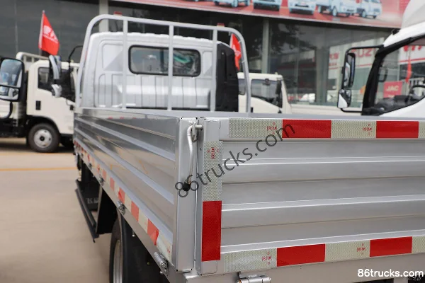 Feidi V3 Series 140hp 4X2(6 wheels) 4.15m Single Row Flatbed Light Truck (6-Speed Gearbox) Body (3) | 86Trucks