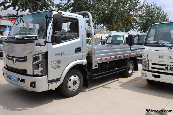 Feidi V3 Series 140hp 4X2(6 wheels) 4.15m Single Row Flatbed Light Truck (6-Speed Gearbox) Body (1) | 86Trucks