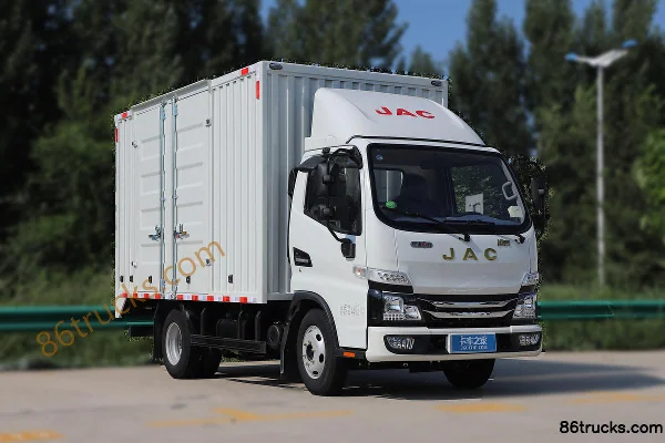 JAC Yunduoduo N3 Deluxe 140hp 4X2(6 wheels) 3.8m single-row van light truck Exterior (2) | 86Trucks